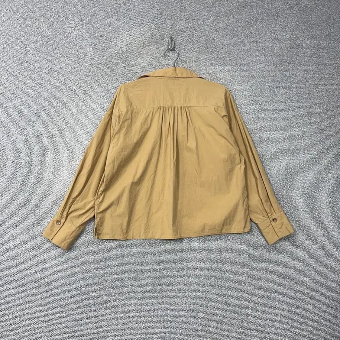 자라 베이지 블라우스 셔츠 S 상품이미지2