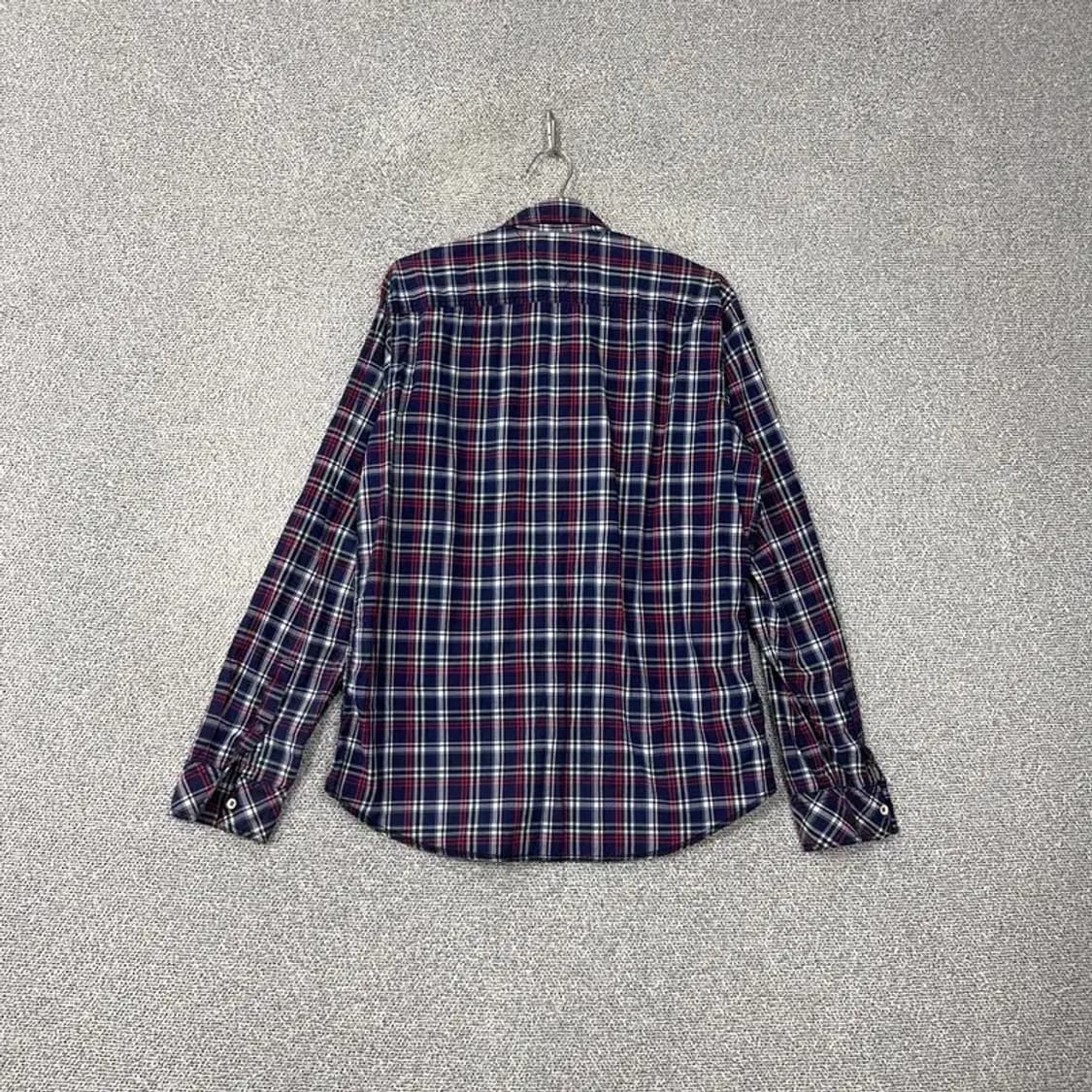 타미힐피거 투포켓 빈티지 체크셔츠 L 상품이미지2
