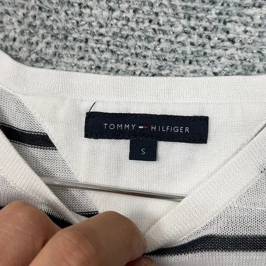 타미힐피거 닻로고 반팔티 S 상품이미지3