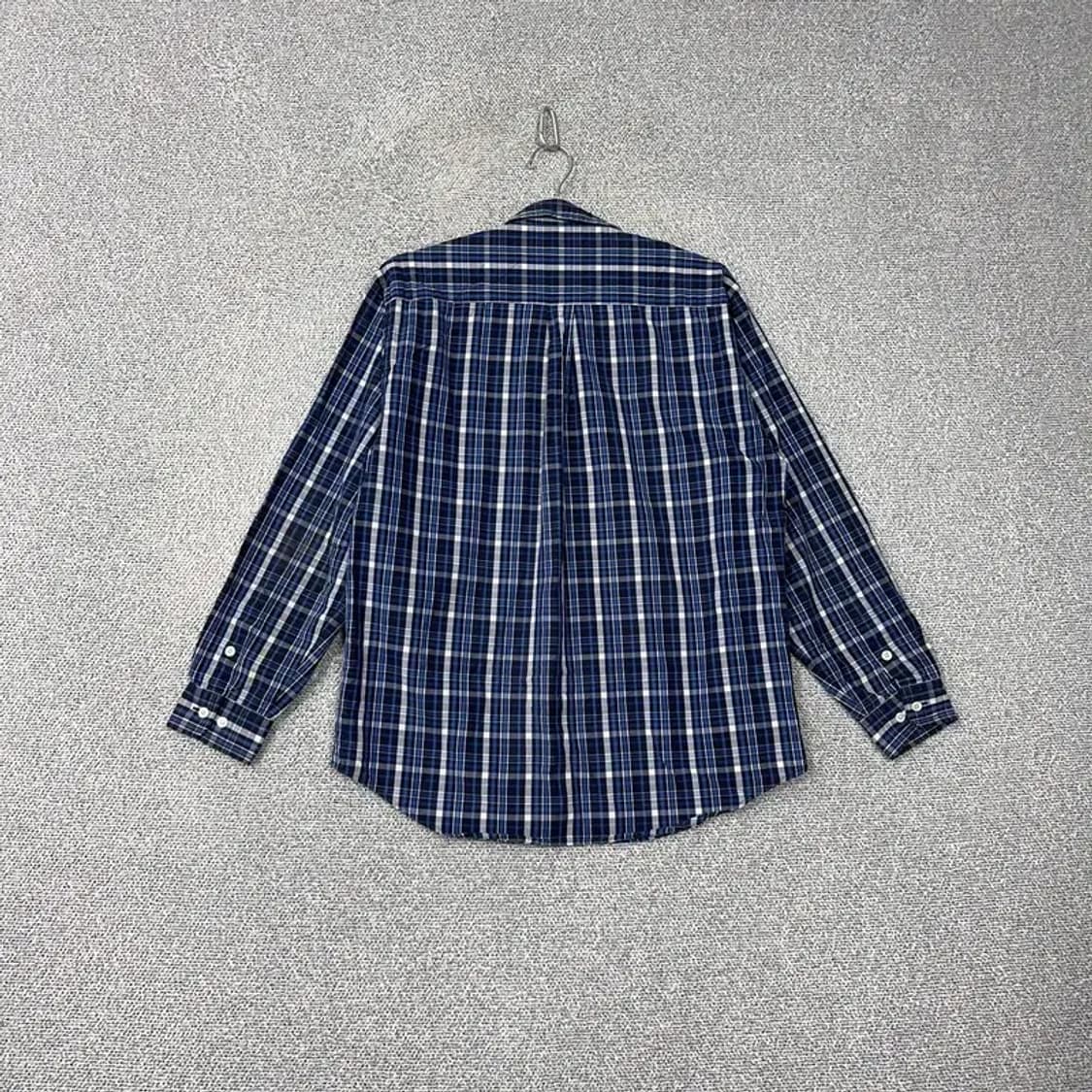 빈폴 로고 캐주얼 체크셔츠 95 상품이미지2