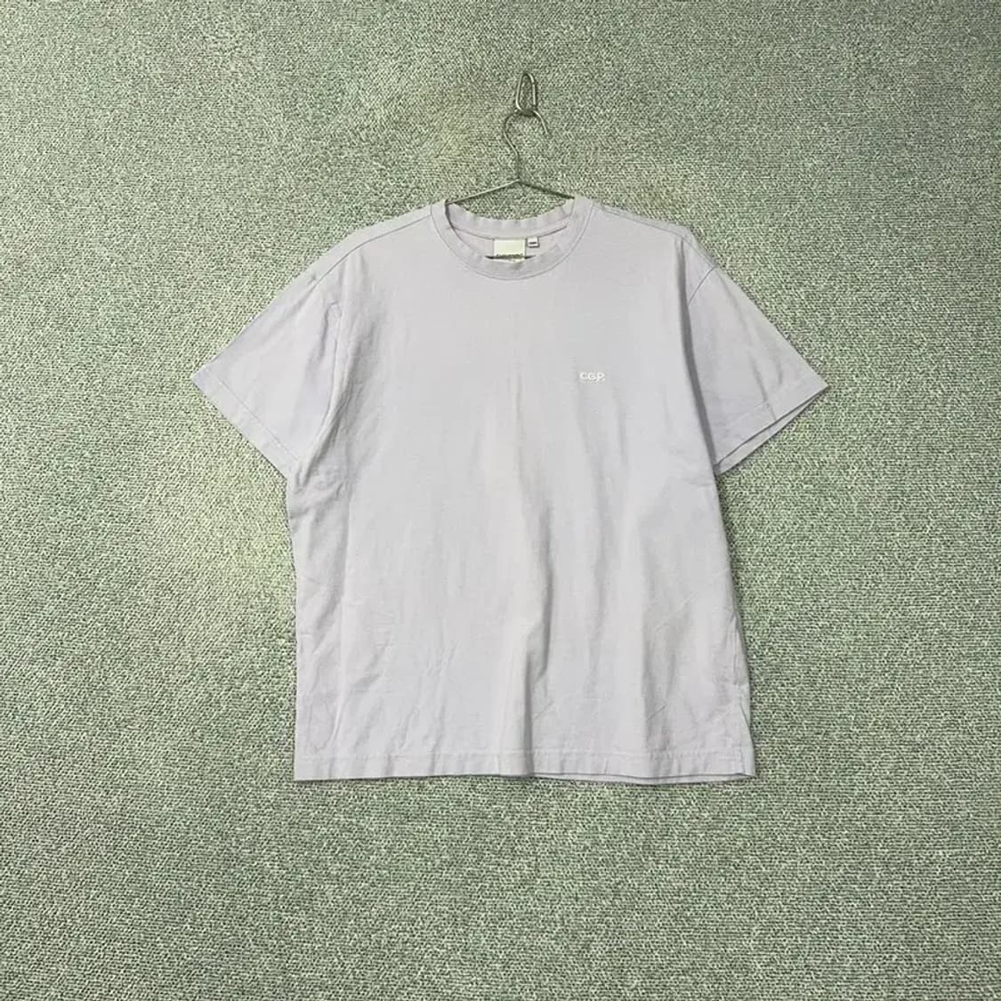 코드그래피 연보라 스몰로고 반팔티 S 상품이미지1