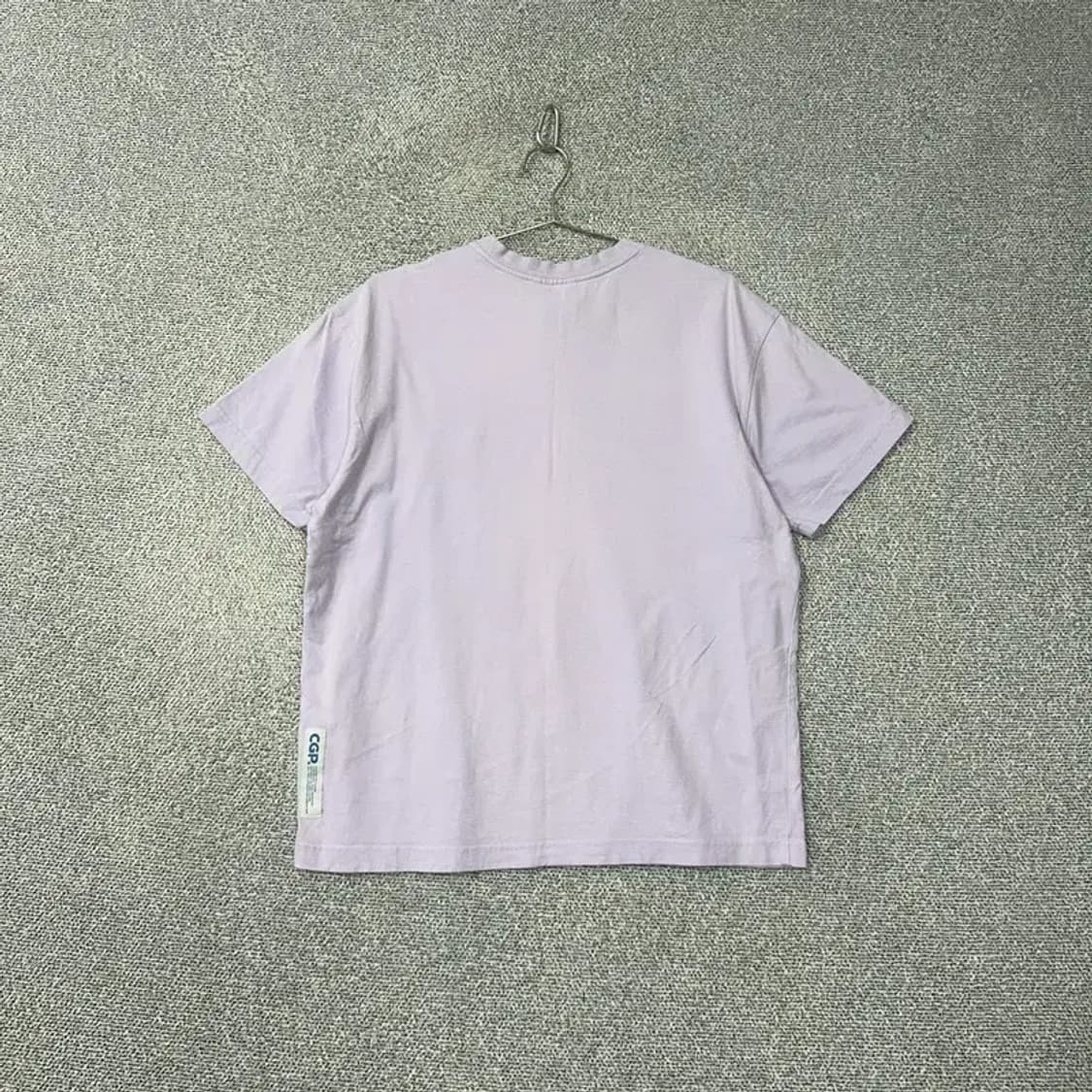 코드그래피 연보라 스몰로고 반팔티 S 상품이미지2