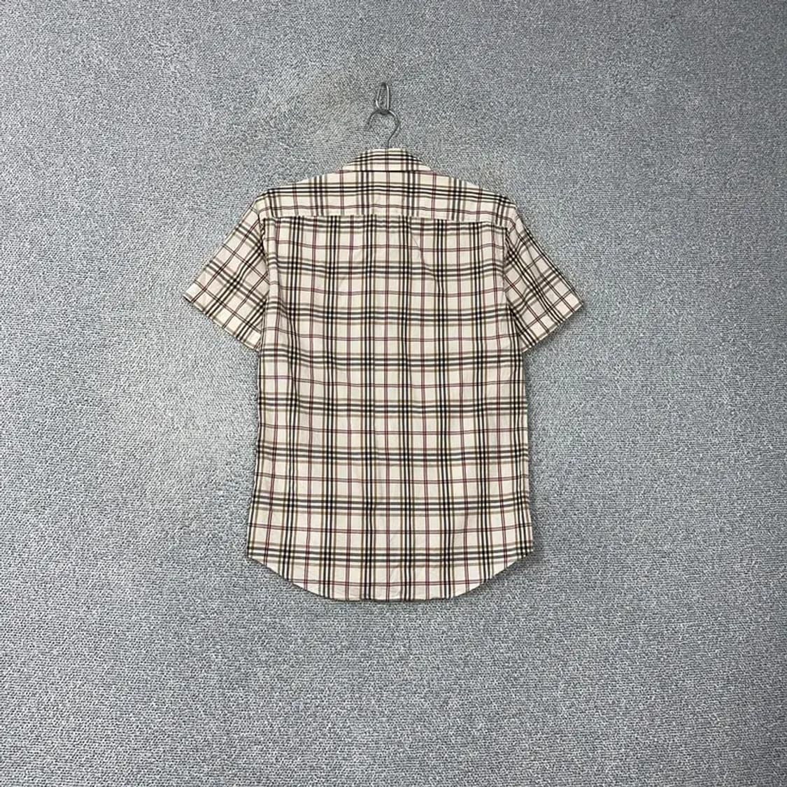 빈폴 로고 체크 반팔 셔츠 95 상품이미지2