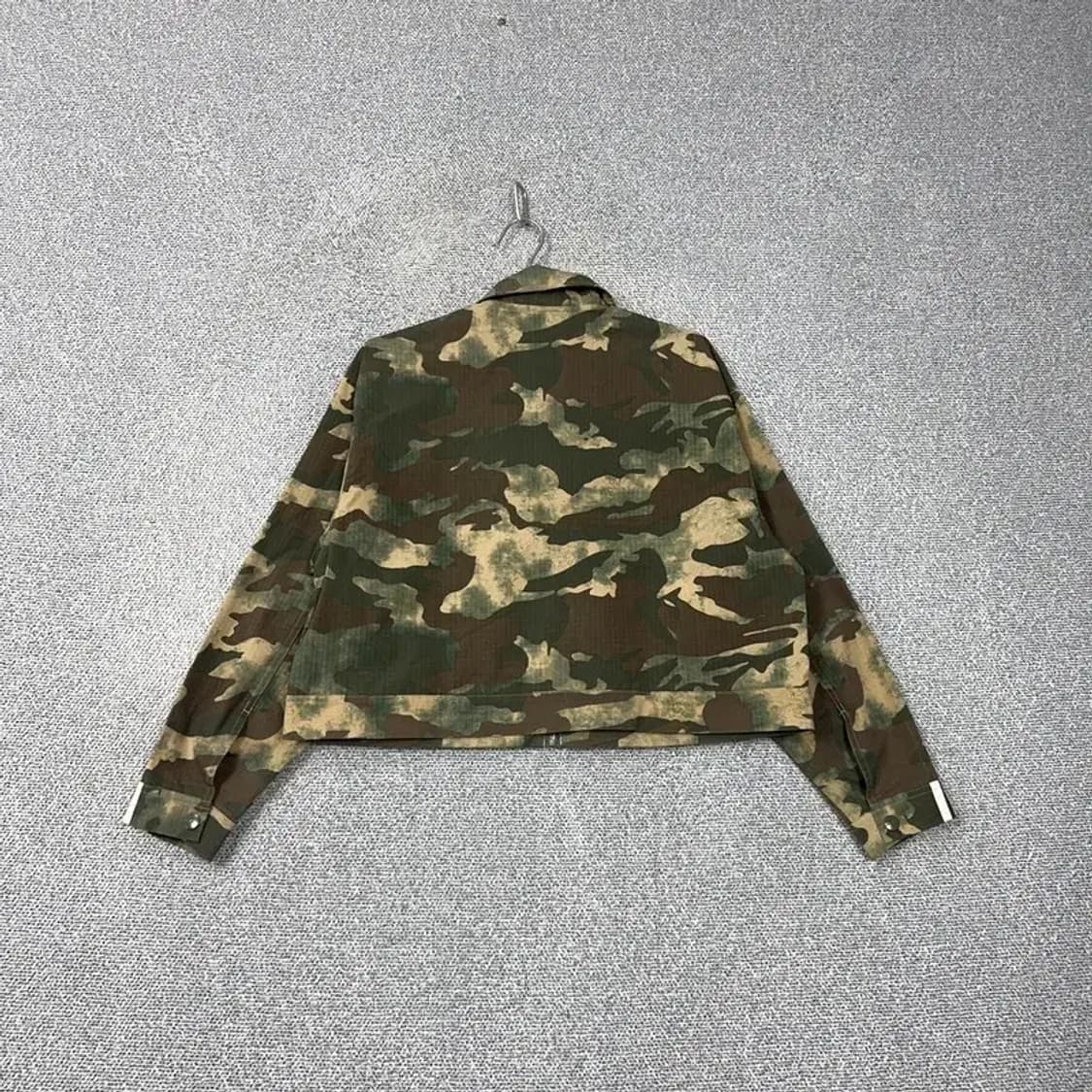 아디다스 카모 립스탑 크롭 집업 자켓 S 상품이미지2