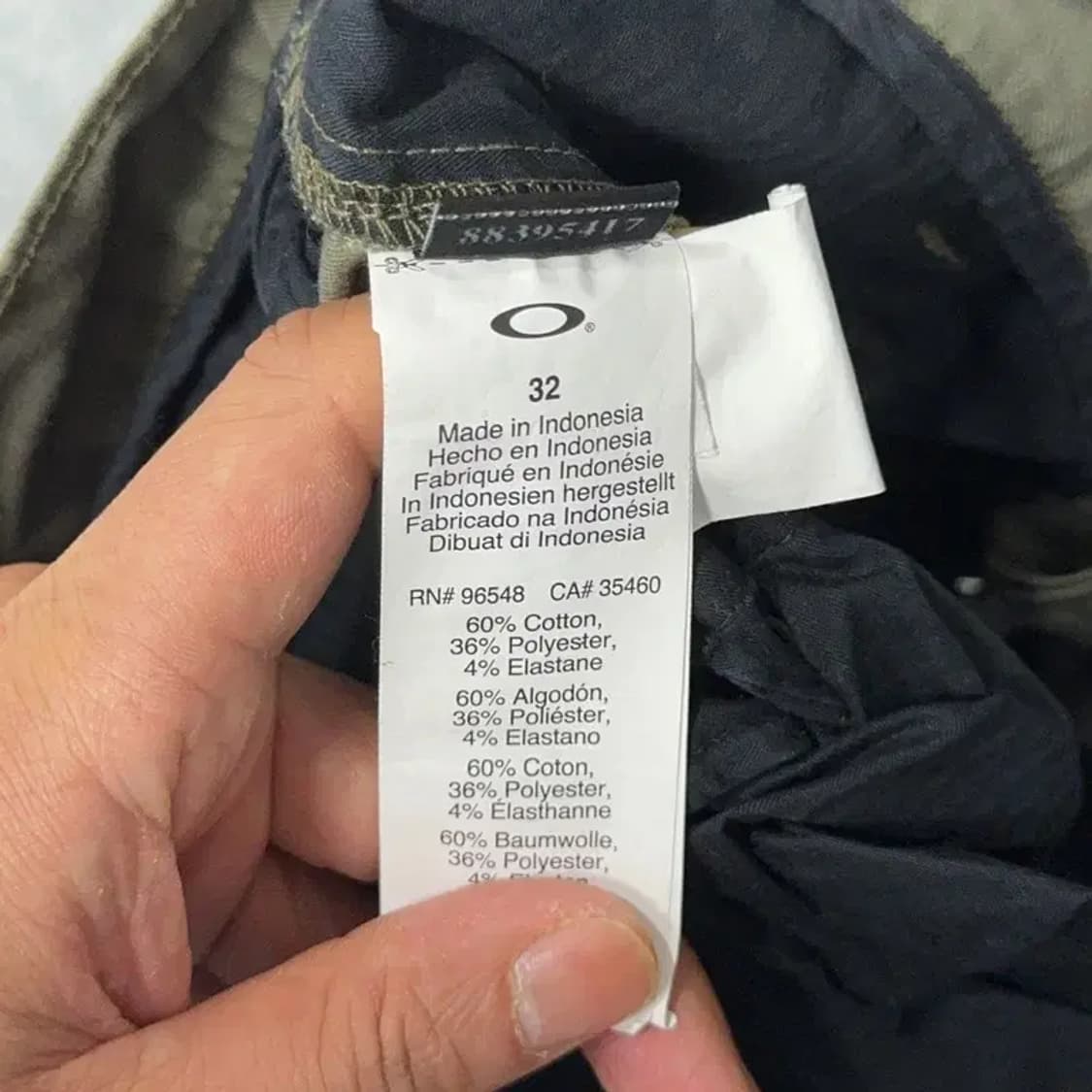 오클리 유틸리티 카고 카키 반바지 32 상품이미지6