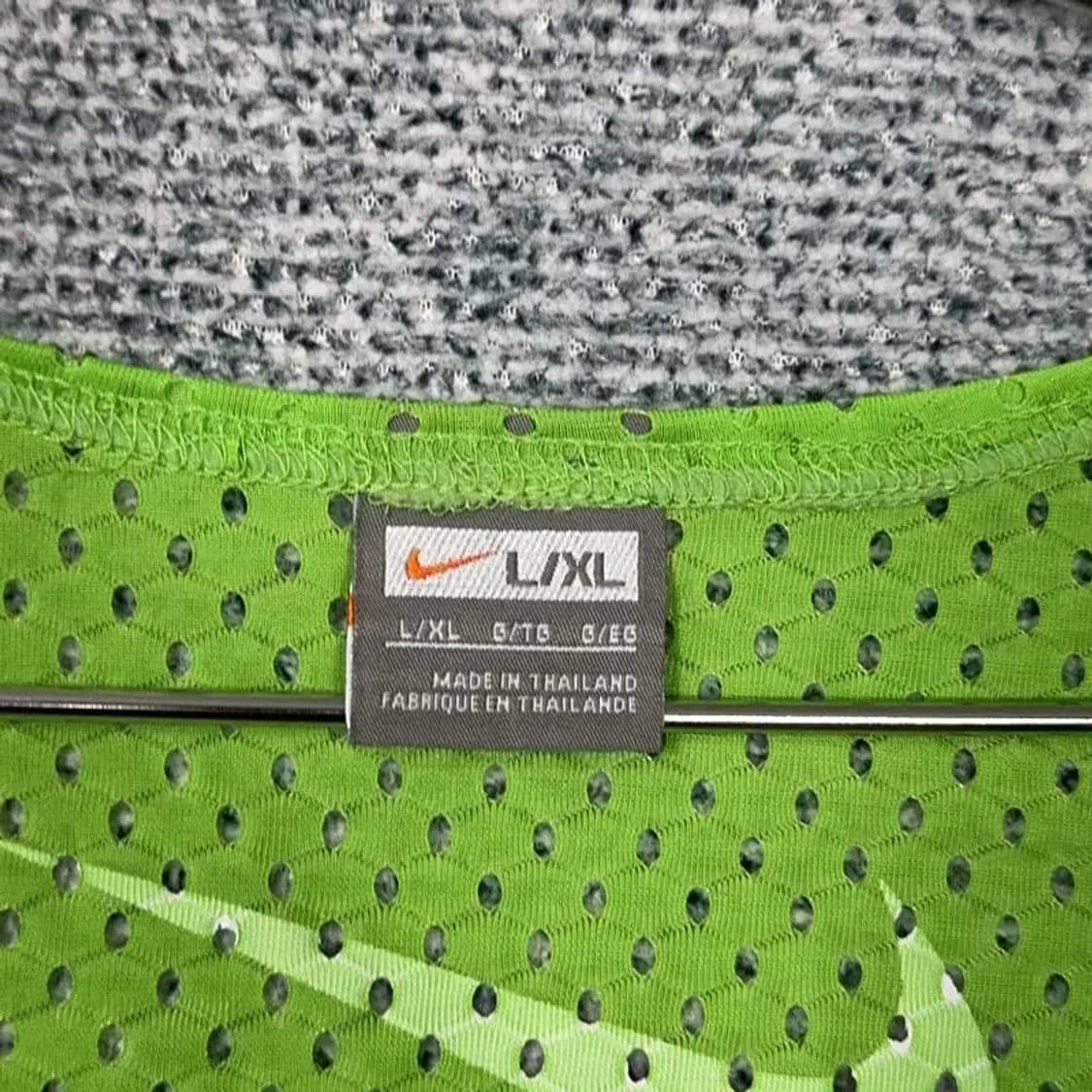 나이키 형광 센터스우시 나시 XL 상품이미지5