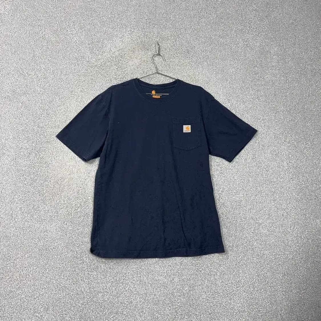 칼하트 포켓 로고 루즈핏 반팔티 M 상품이미지1