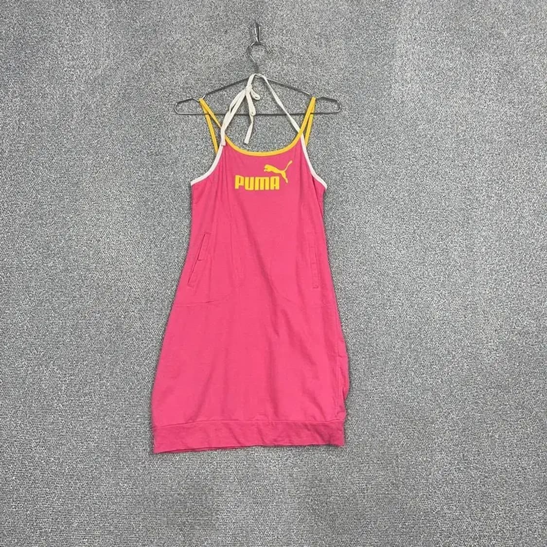 푸마 Y2K 핫핑크 민소매 원피스 S 상품이미지1