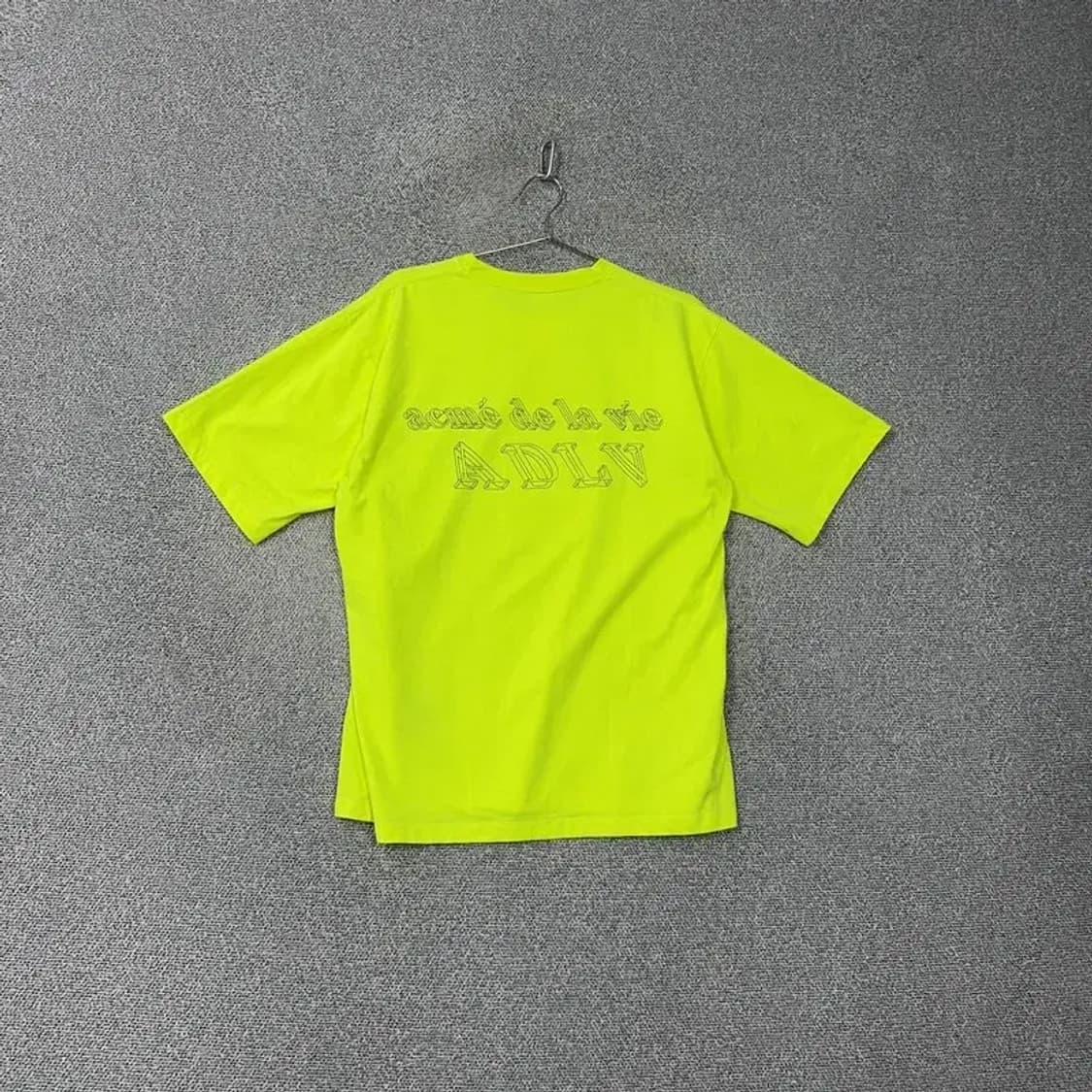 ADLV 형광 로고 반팔티 1 상품이미지2