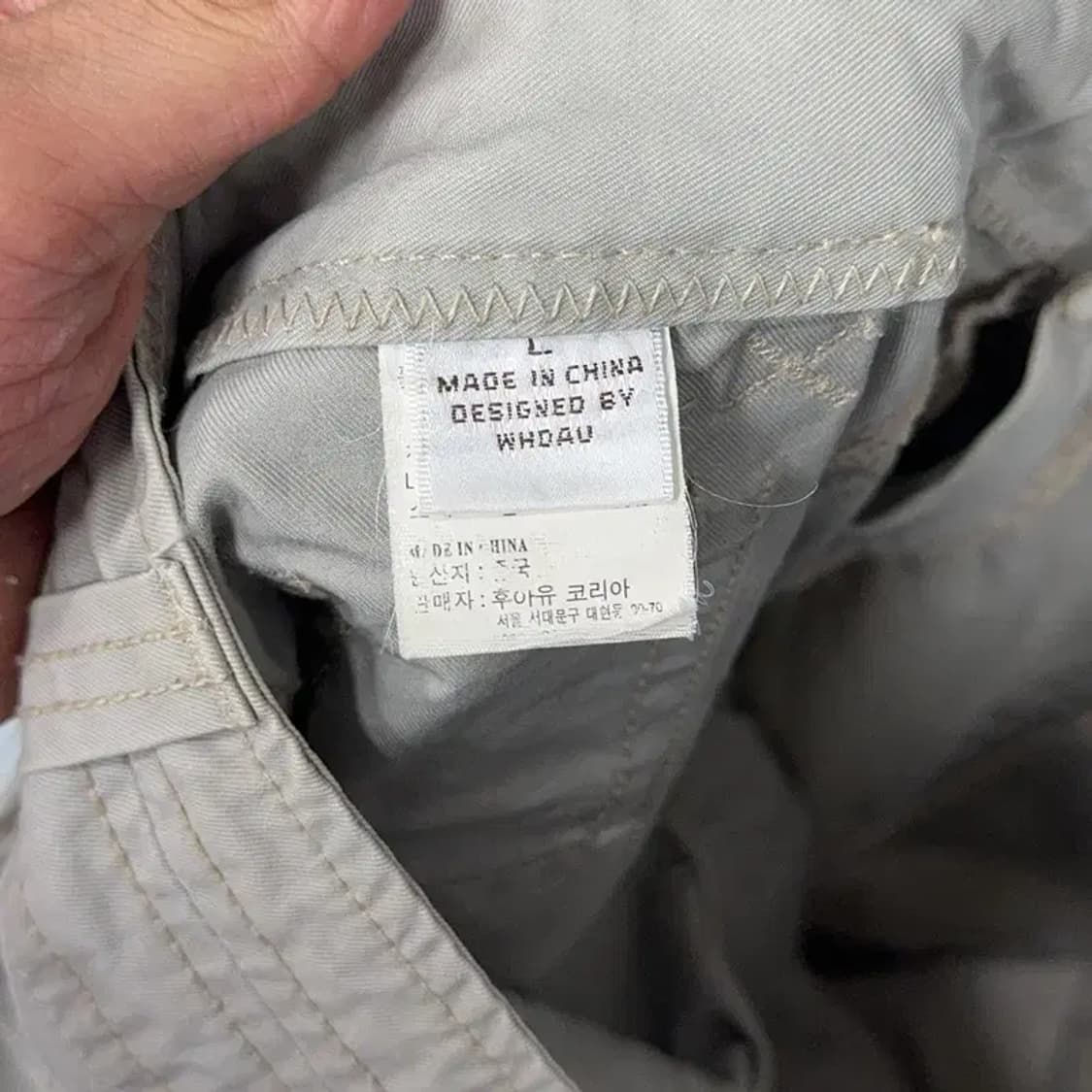 후아유 빈티지 카고 5부 반바지 L 상품이미지4