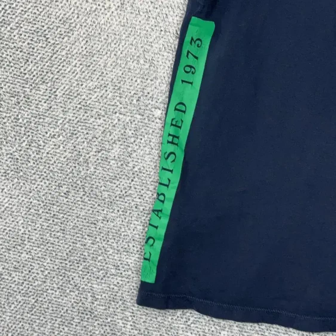 팀버랜드 프린팅 네이비 반팔티 L 상품이미지3