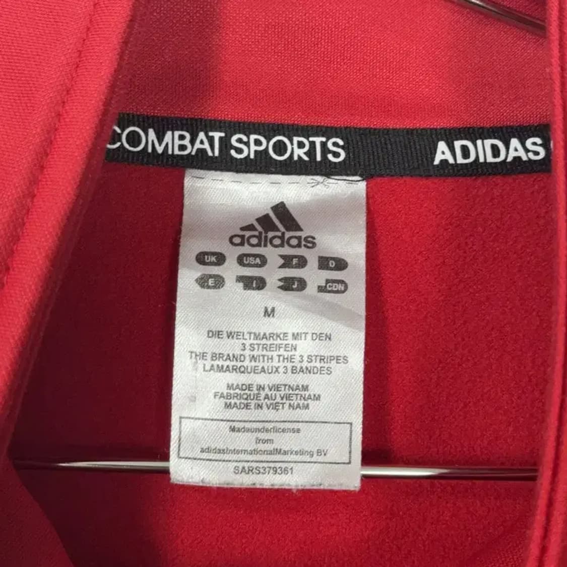 아디다스 레드 트랙탑 M 상품이미지5