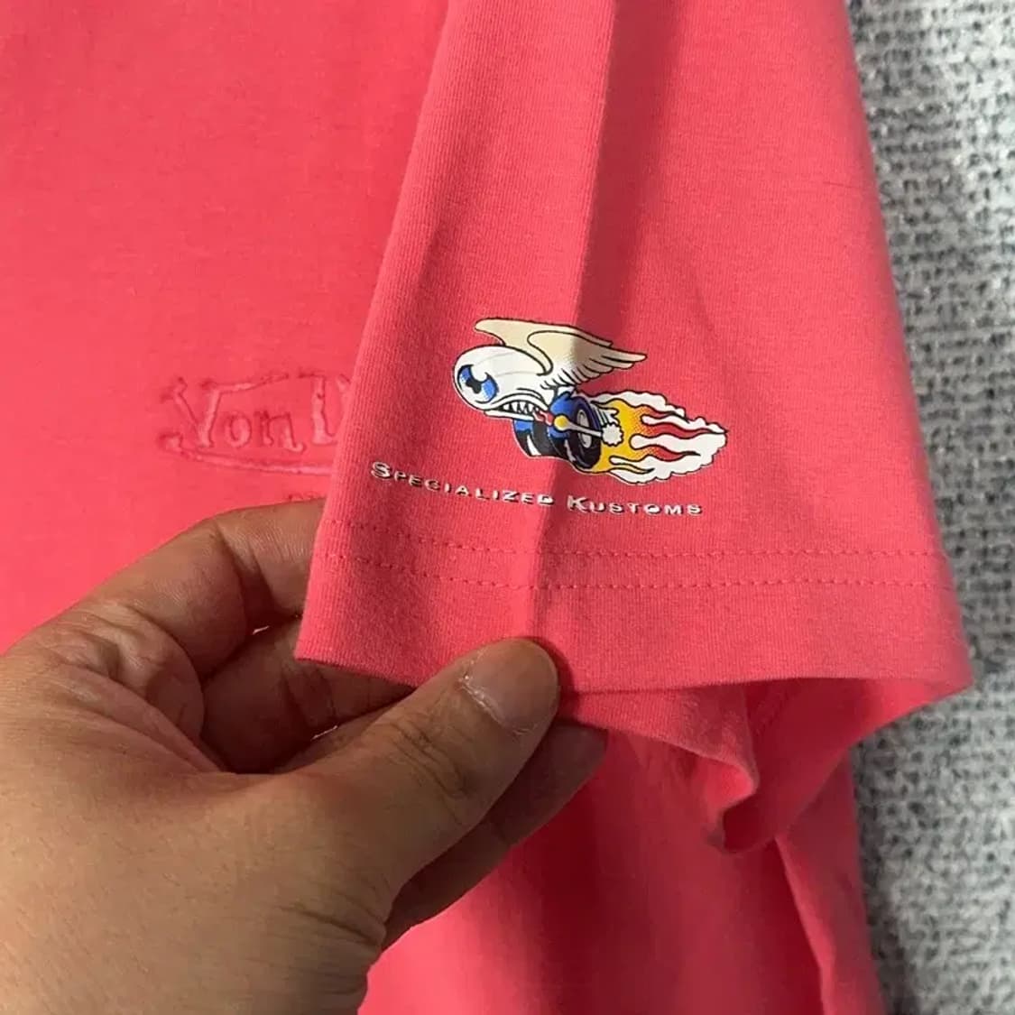 본더치 로고 브이넥 반팔티 100 상품이미지5