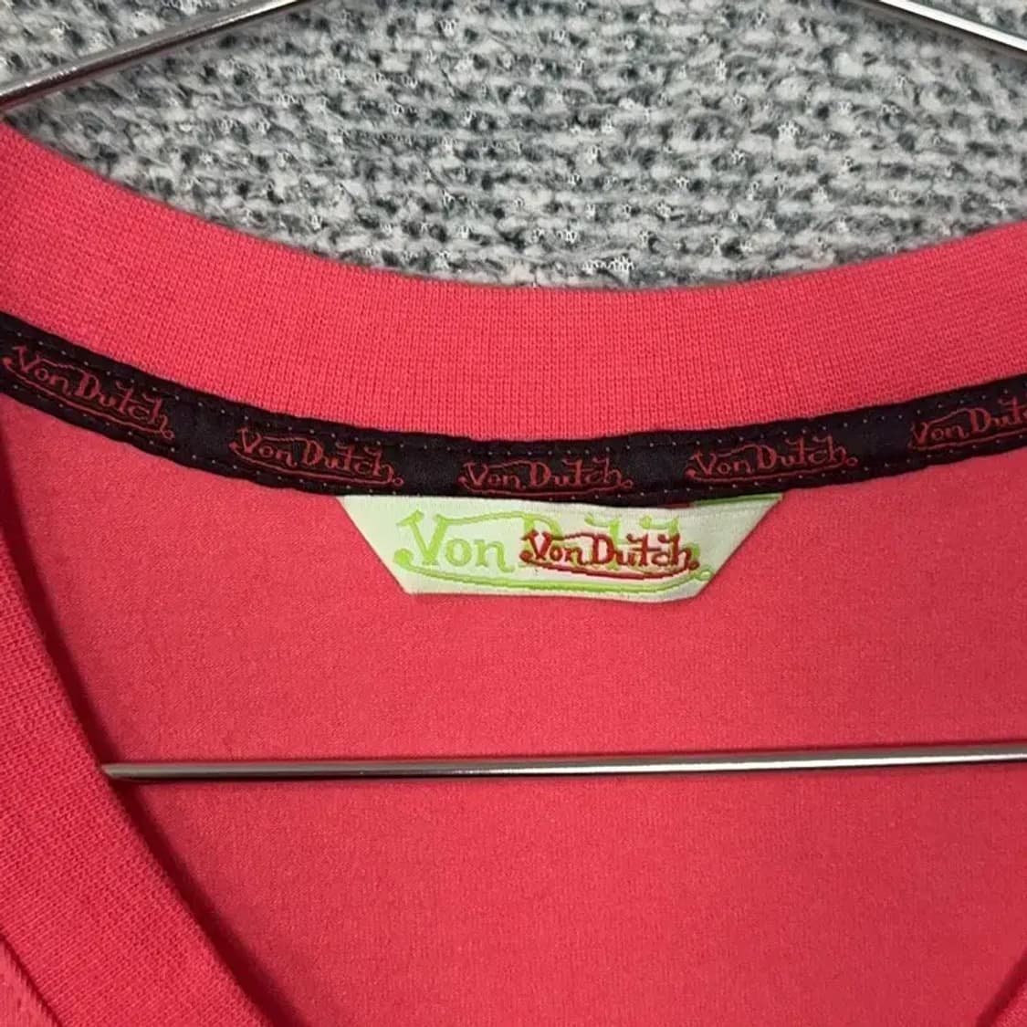 본더치 로고 브이넥 반팔티 100 상품이미지6