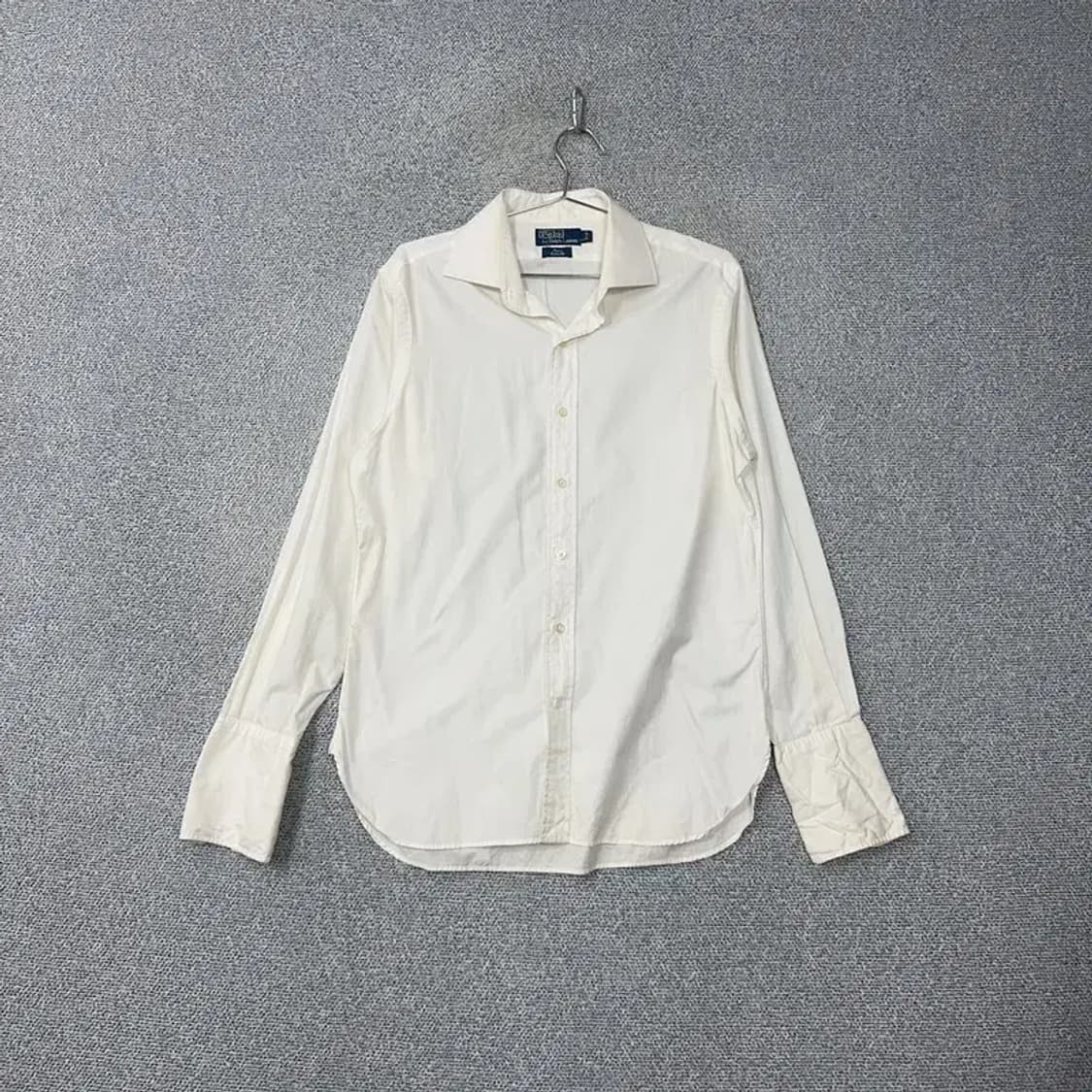 폴로 두산 리젠트 커스텀핏 화이트 셔츠 XL 상품이미지1