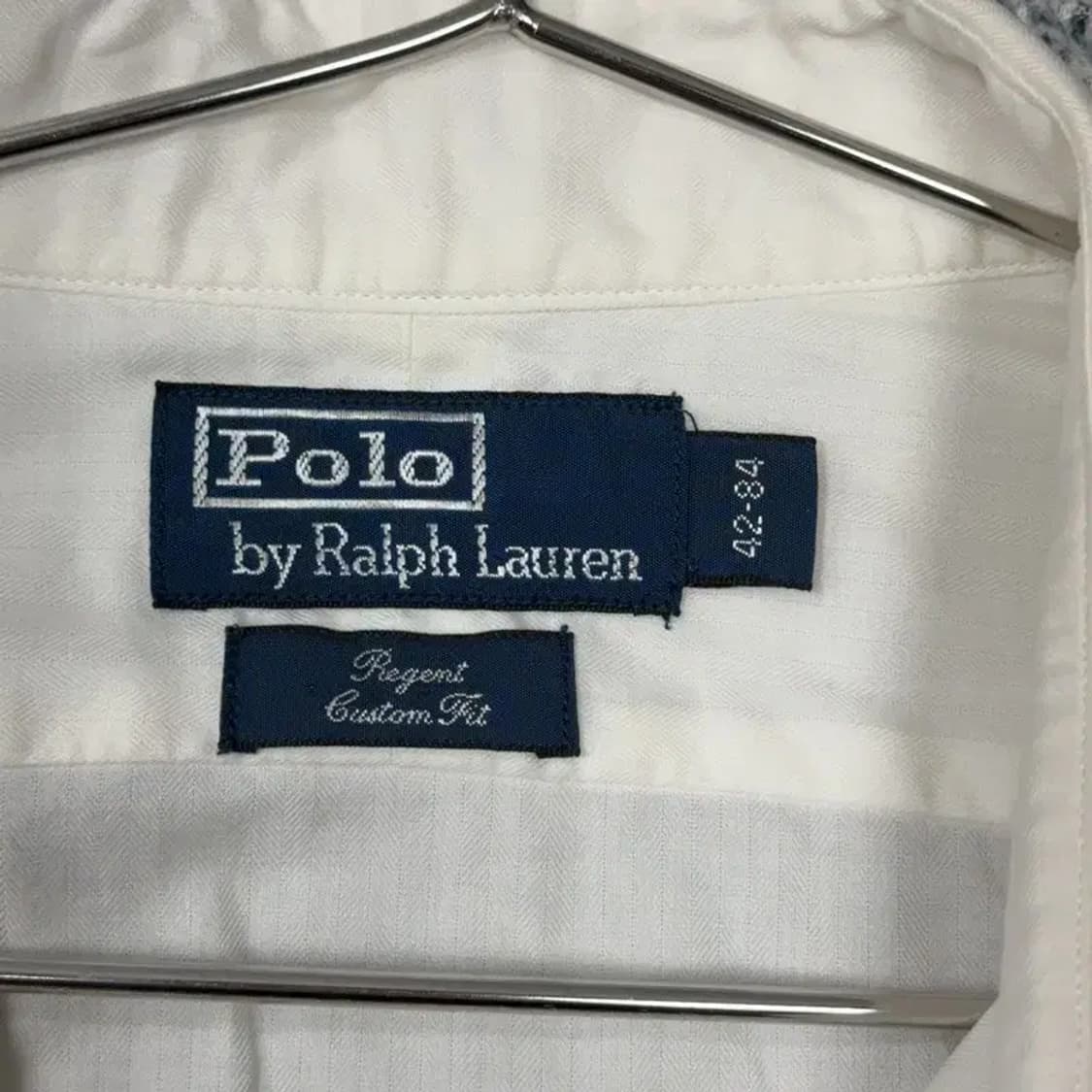 폴로 두산 리젠트 커스텀핏 화이트 셔츠 XL 상품이미지3