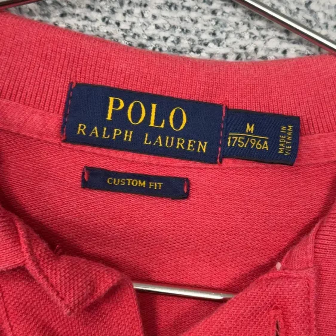 폴로 신형 커스텀핏 긴팔 카라티 M 상품이미지4