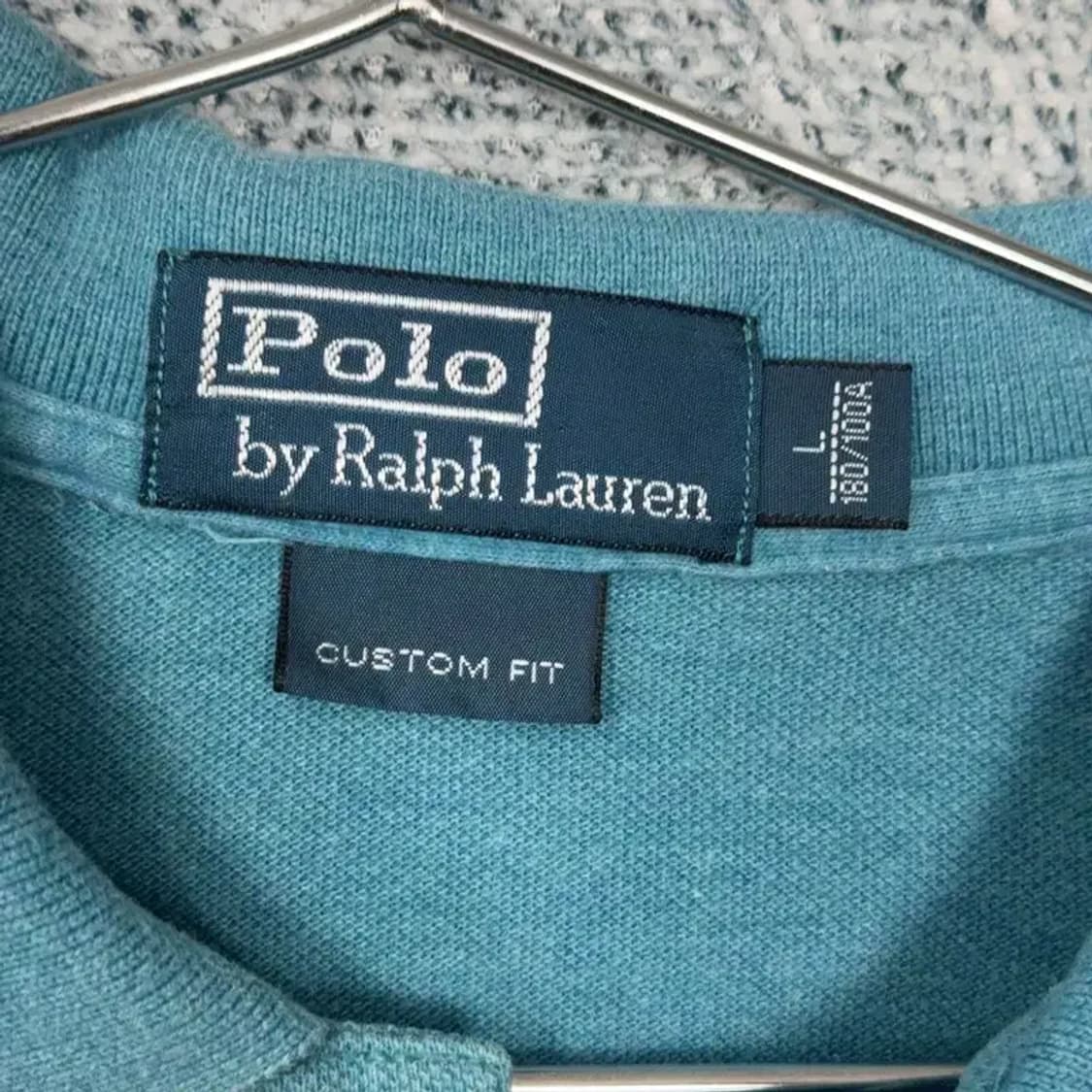 폴로 두산 커스텀핏 긴팔 카라티 L 상품이미지4