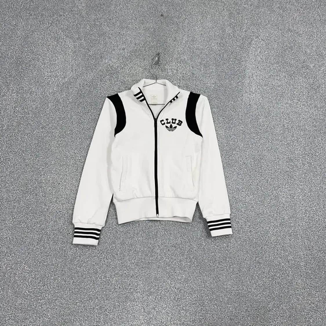 아디다스 흰검 클럽 대장 올드스쿨 트랙탑 XS 상품이미지1