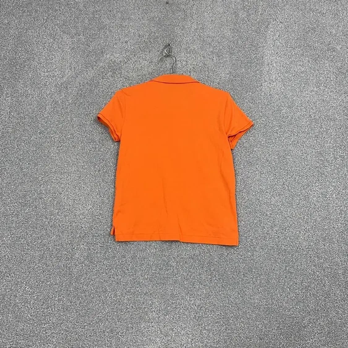 폴로 슬림핏 오렌지 반팔 카라티 L 상품이미지2