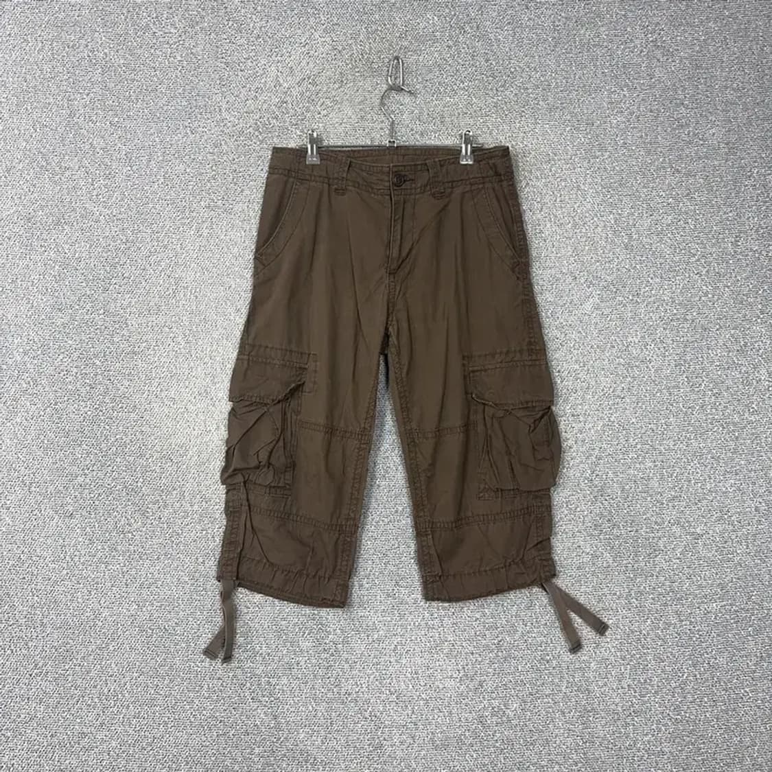 지오다노 빈티지 7부 카고팬츠 76-91 상품이미지1