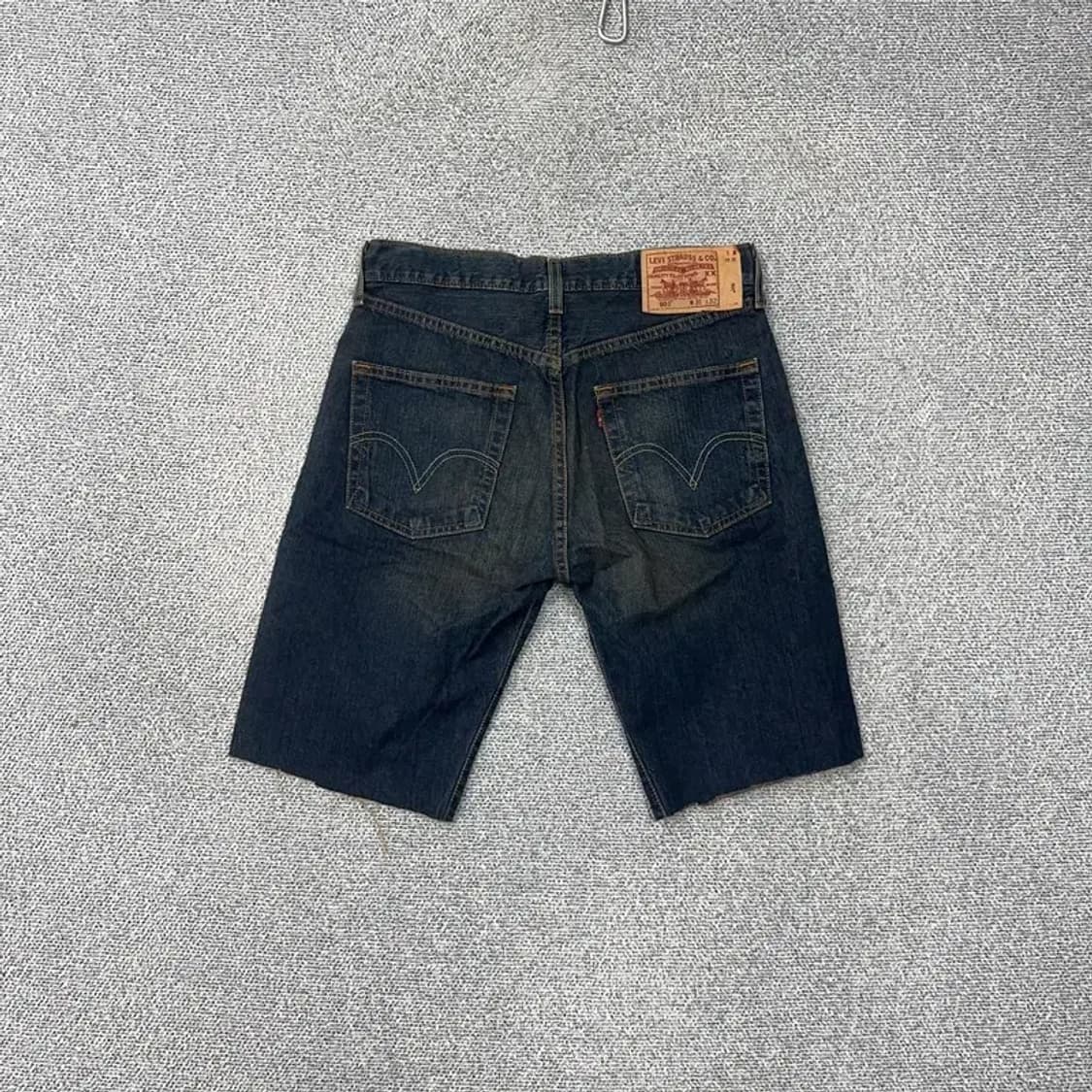리바이스 501 리폼 데님 반바지 31 상품이미지2