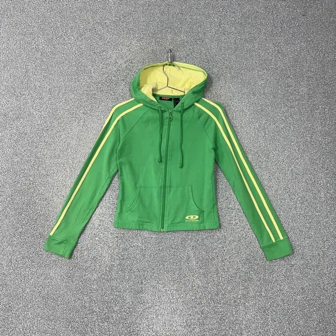 DKNY Y2K 초노 후드 집업 저지 S 상품이미지1