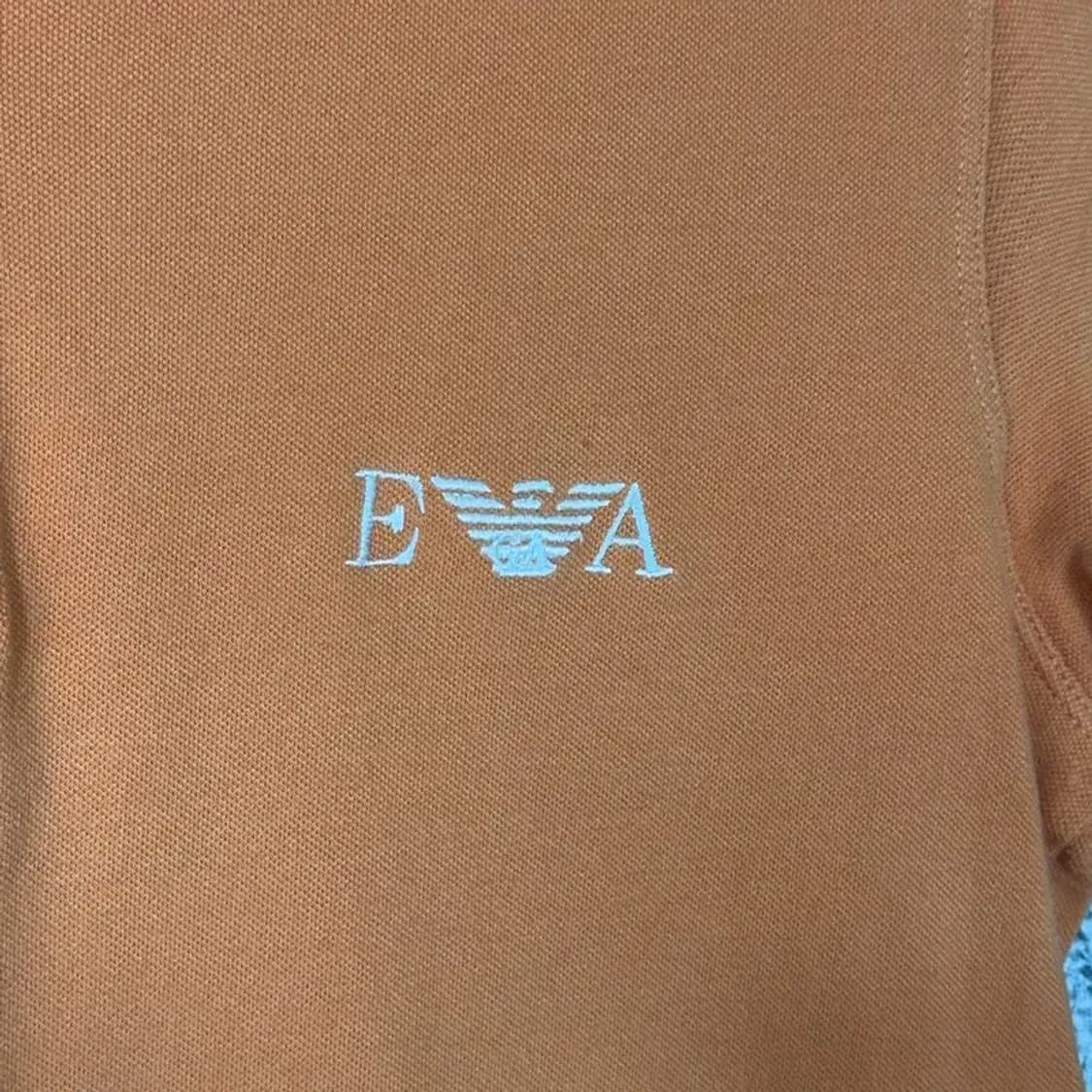 엠포리오 아르마니 오렌지 반팔 카라티 M 상품이미지3