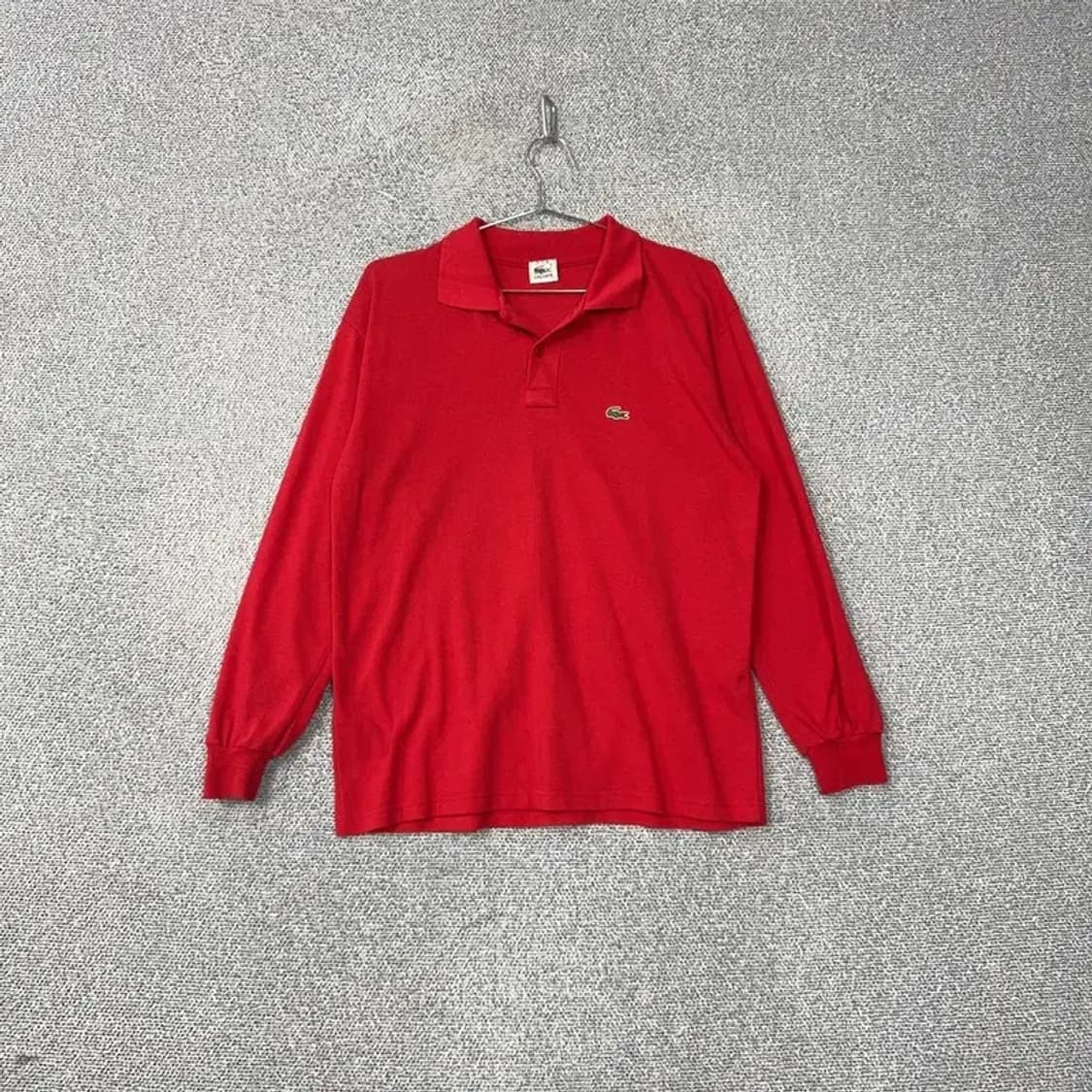 라코스테 레드 긴팔 카라티 M 상품이미지1