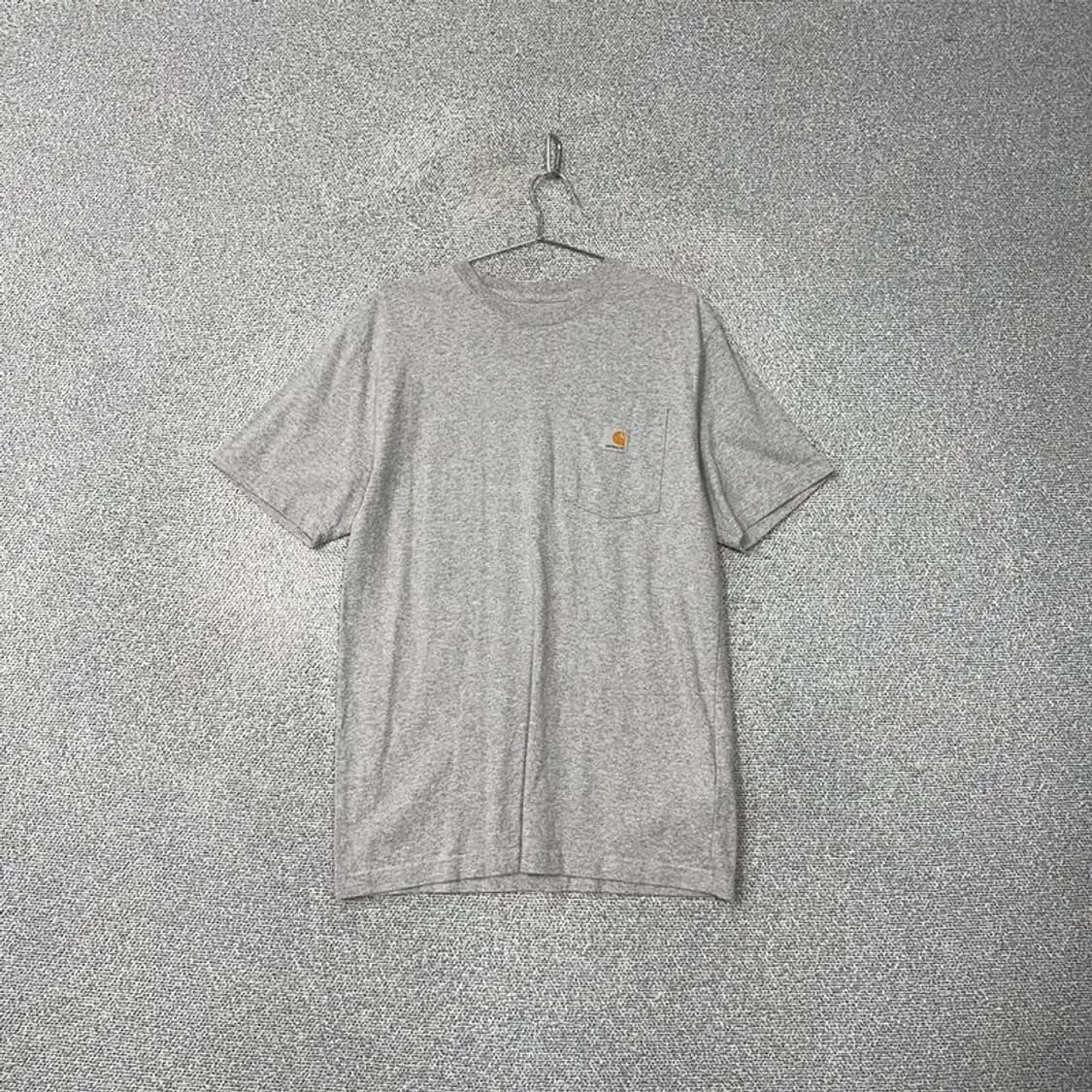 칼하트 오리지날핏 포켓로고 반팔티 S 상품이미지1