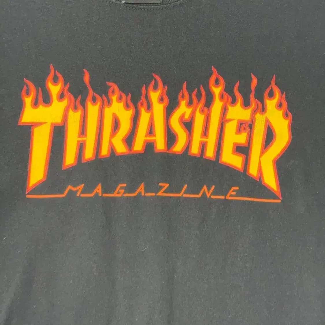 트래셔 불꽃로고 반팔티 M 상품이미지3