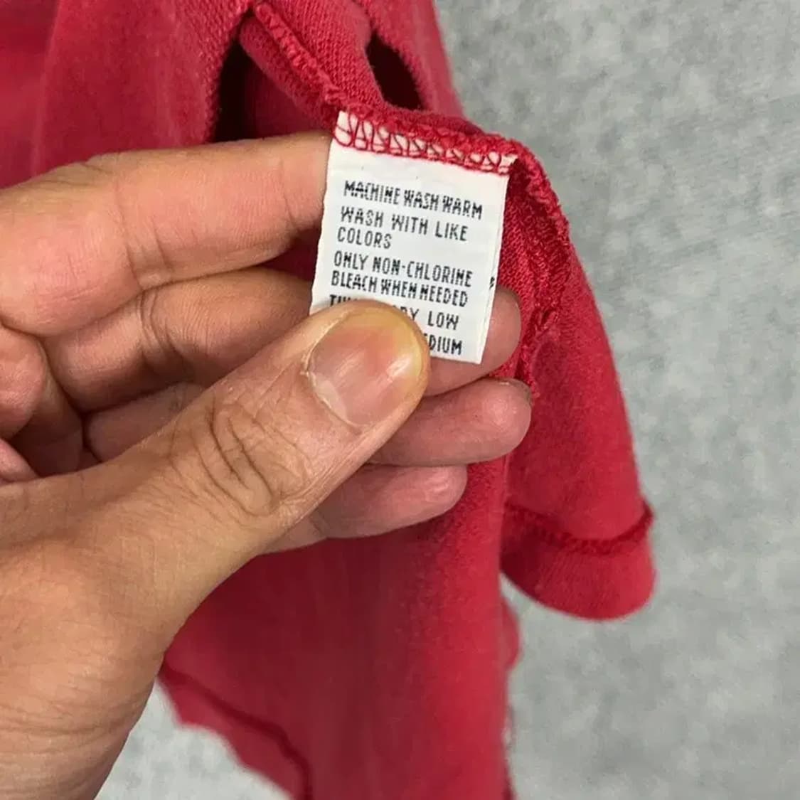 폴로 빈티지 자수 반팔 카라티 XL 상품이미지6