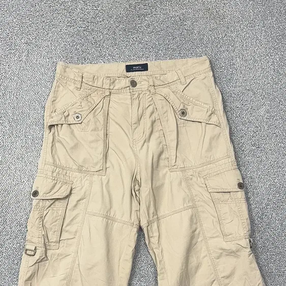 마루 빈티지 유틸리티 카고 5부 반바지 32 상품이미지3