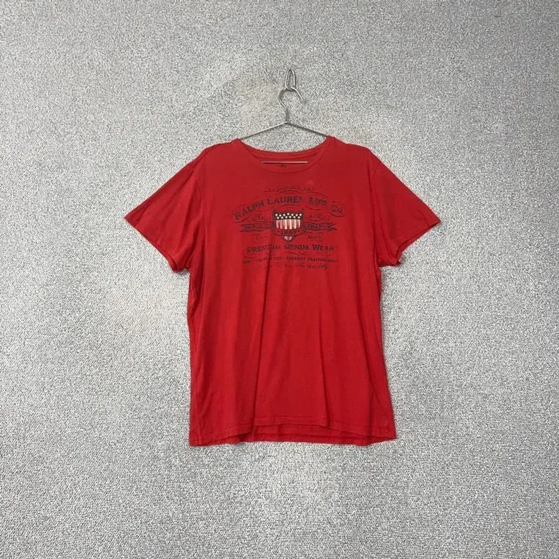 폴로 빈티지 프린팅 반팔티 L 상품이미지1