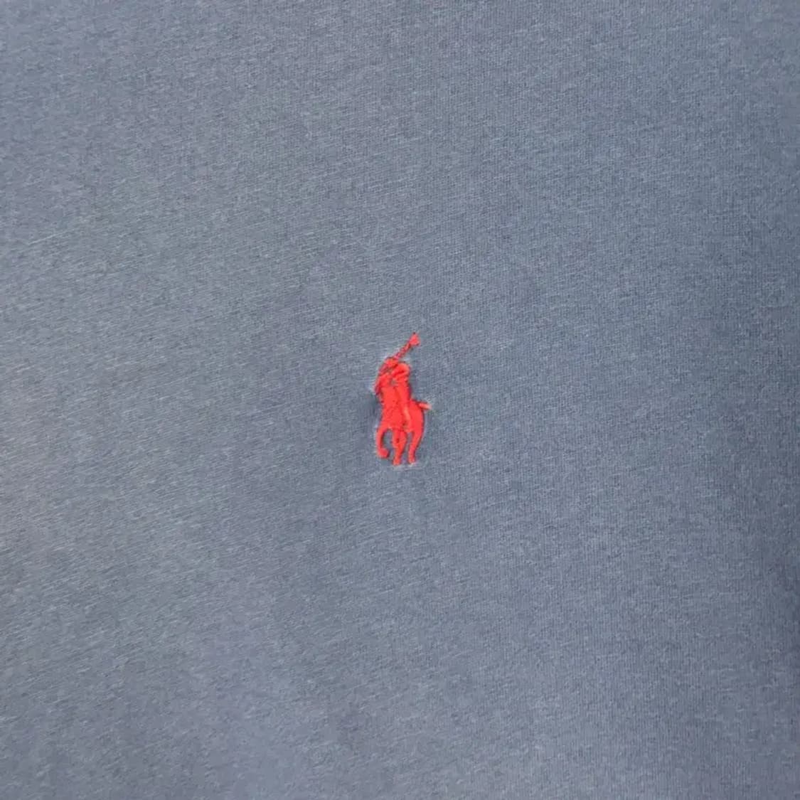 폴로 신형 네이비 코튼 브이넥 반팔티 L 상품이미지3