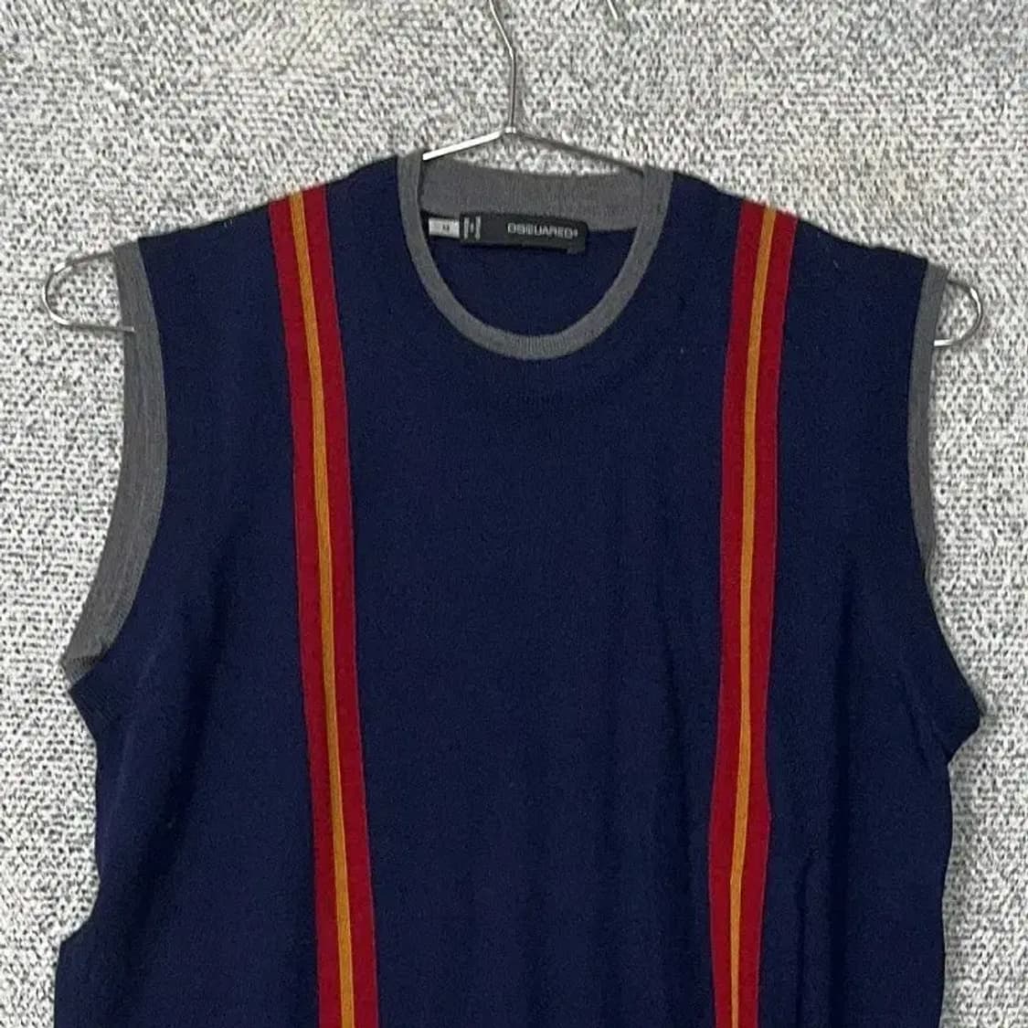 디스퀘어드2 캐주얼 니트 베스트 M 상품이미지3