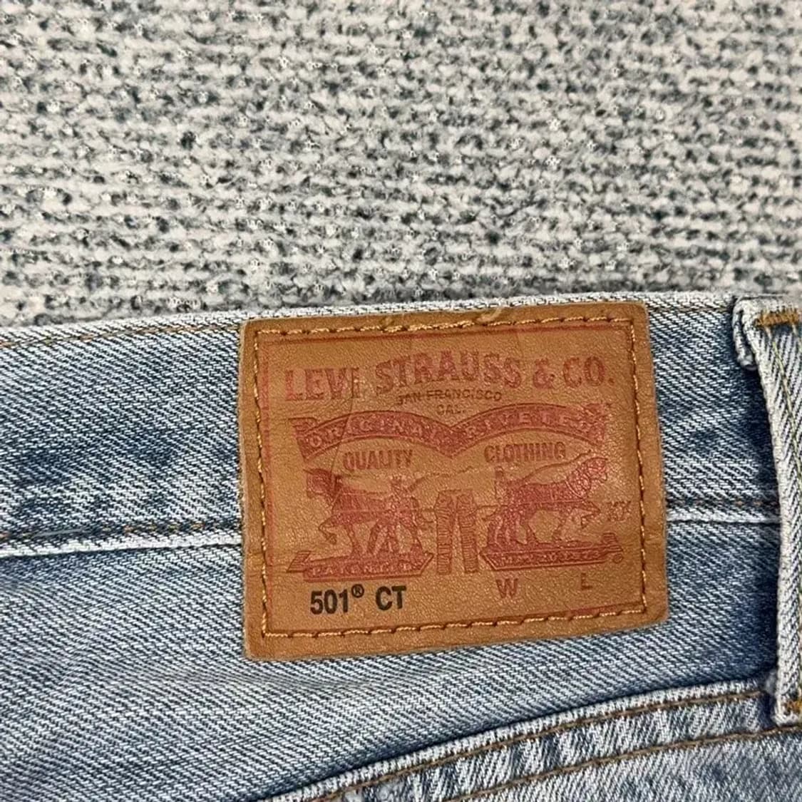 리바이스 501 연청 25 32 상품이미지6