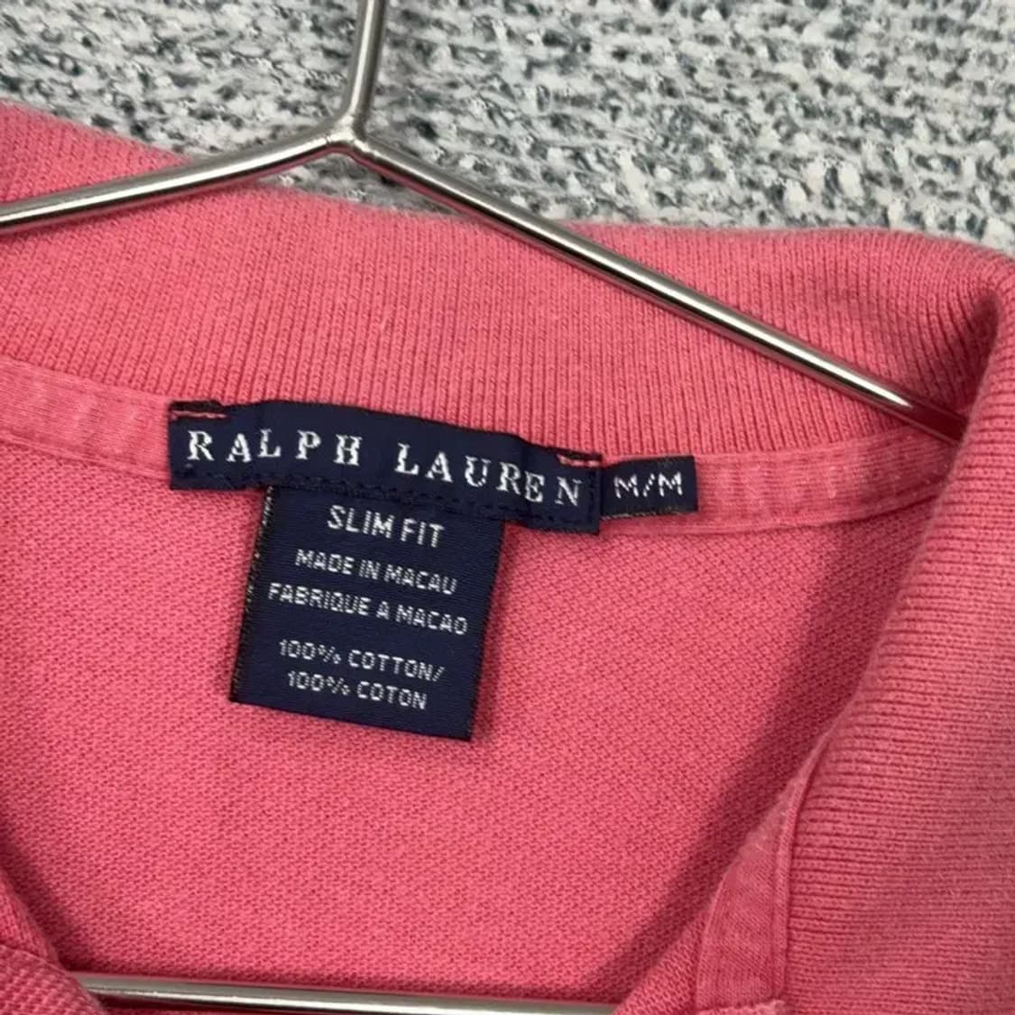 폴로 랄프로렌 연핑크 카라 원피스 M 상품이미지6