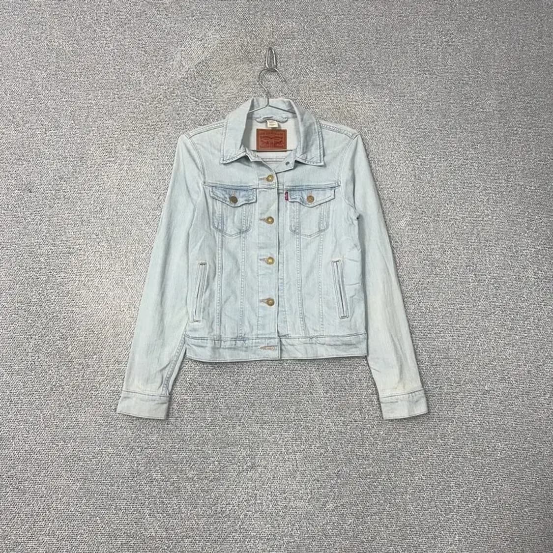 리바이스 여성 연청 데님 자켓 XS 상품이미지1
