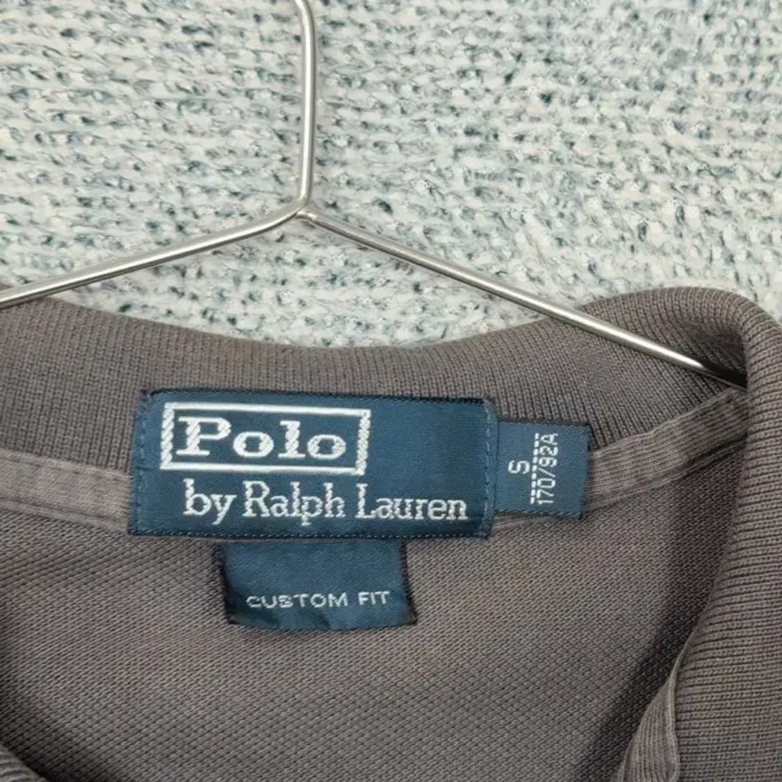 폴로 커스텀핏 형광 포니 반팔 카라티 S 상품이미지7