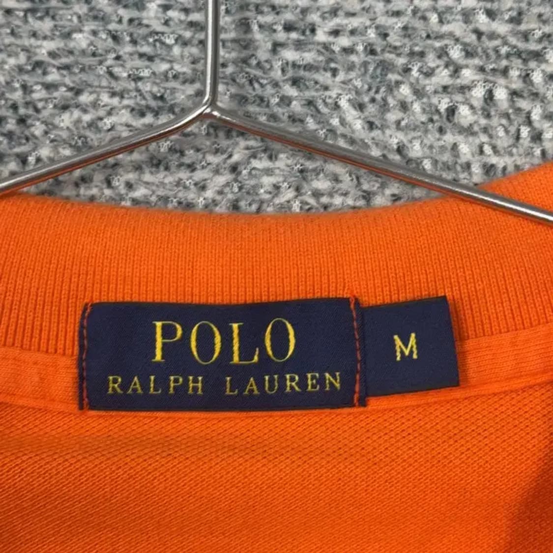 폴로 신형 오렌지 반팔 카라티 M 상품이미지4