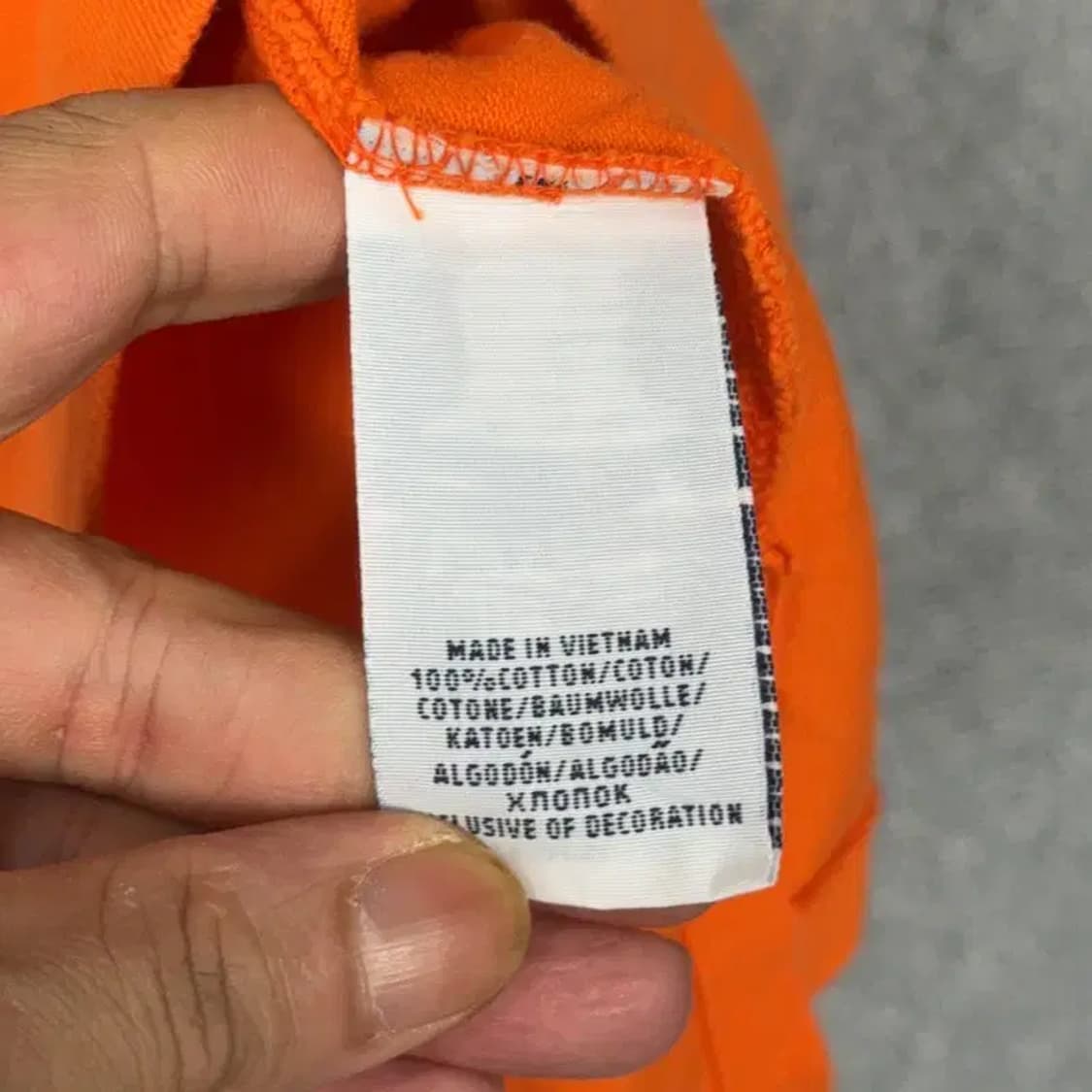 폴로 신형 오렌지 반팔 카라티 M 상품이미지5