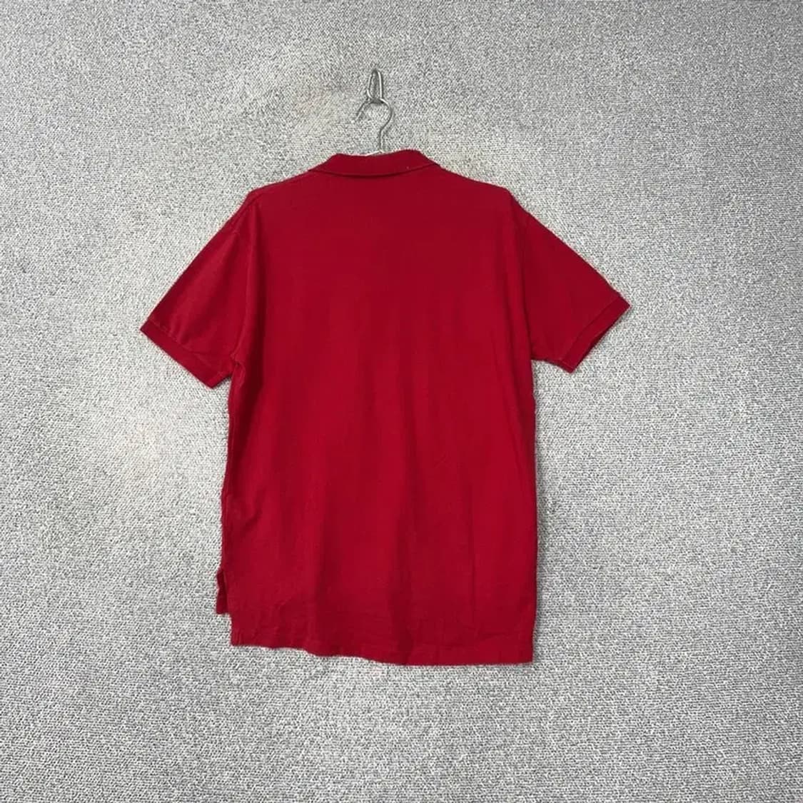 폴로 신형 오버핏 레드 반팔 카라티 M 상품이미지2