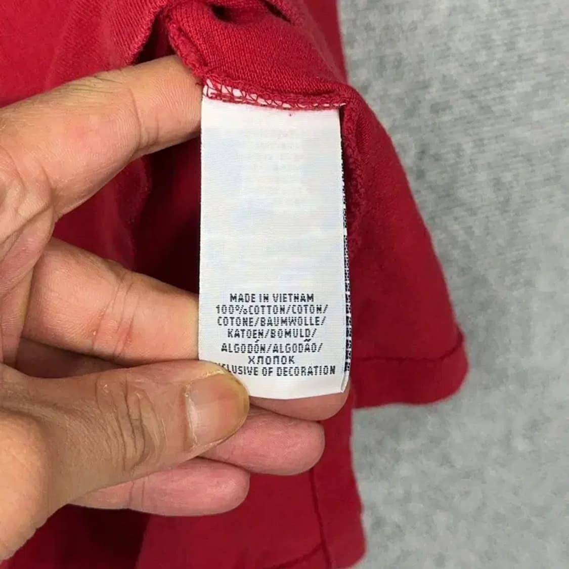 폴로 신형 오버핏 레드 반팔 카라티 M 상품이미지5