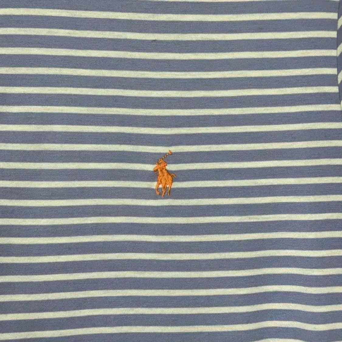 폴로 두산 스트라이프 반팔 카라티 M 상품이미지3