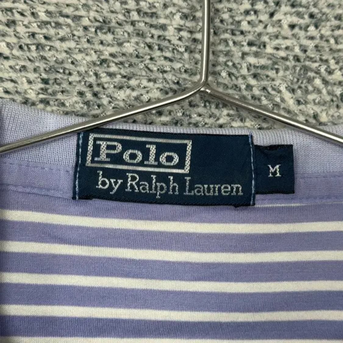 폴로 두산 스트라이프 반팔 카라티 M 상품이미지5