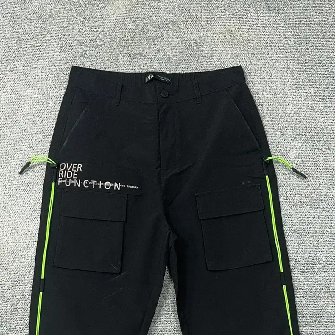 자라 빈티지 라인 카고 조거팬츠 M 상품이미지3