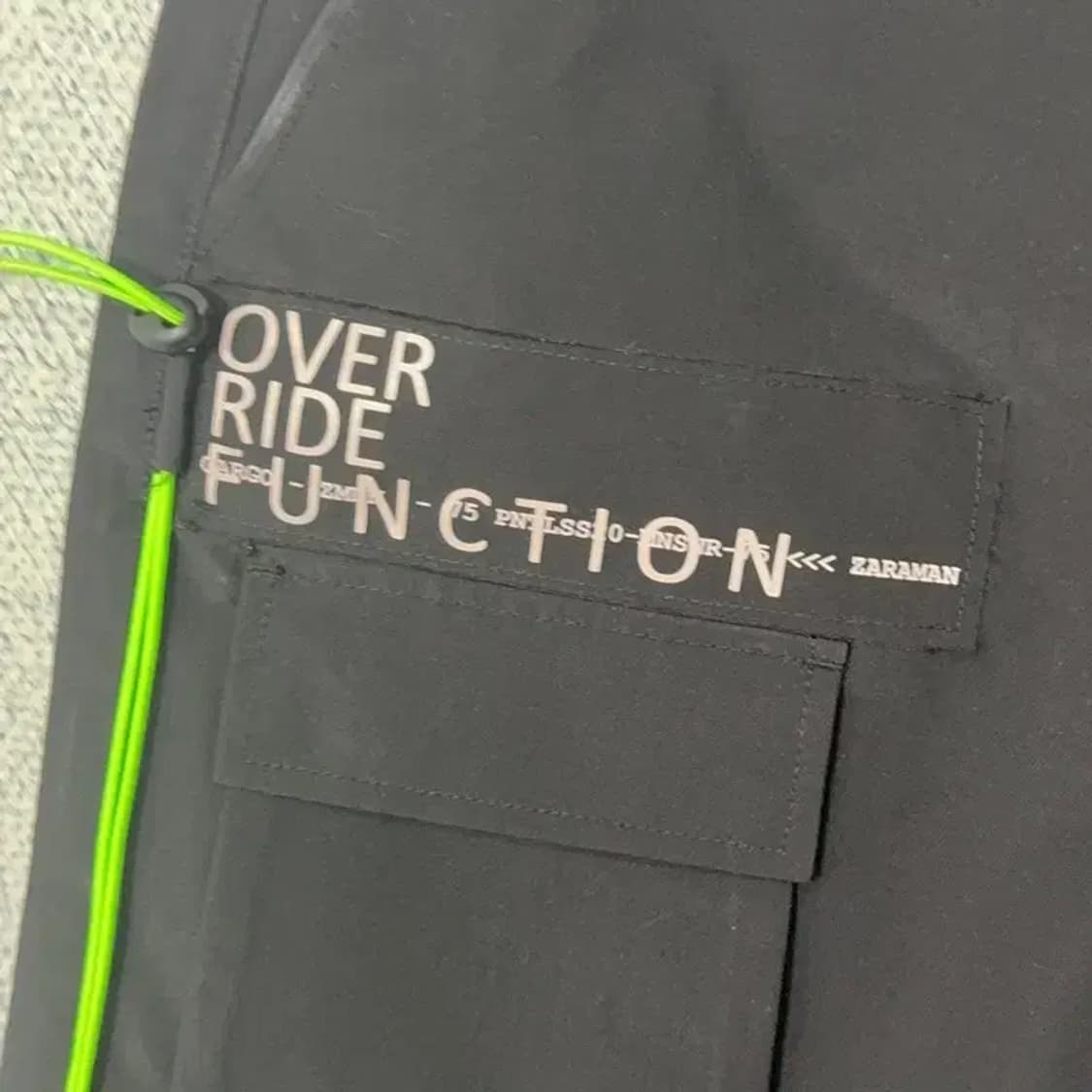 자라 빈티지 라인 카고 조거팬츠 M 상품이미지5