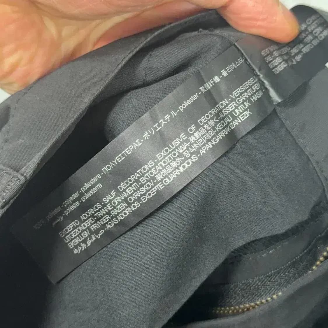 자라 빈티지 라인 카고 조거팬츠 M 상품이미지7