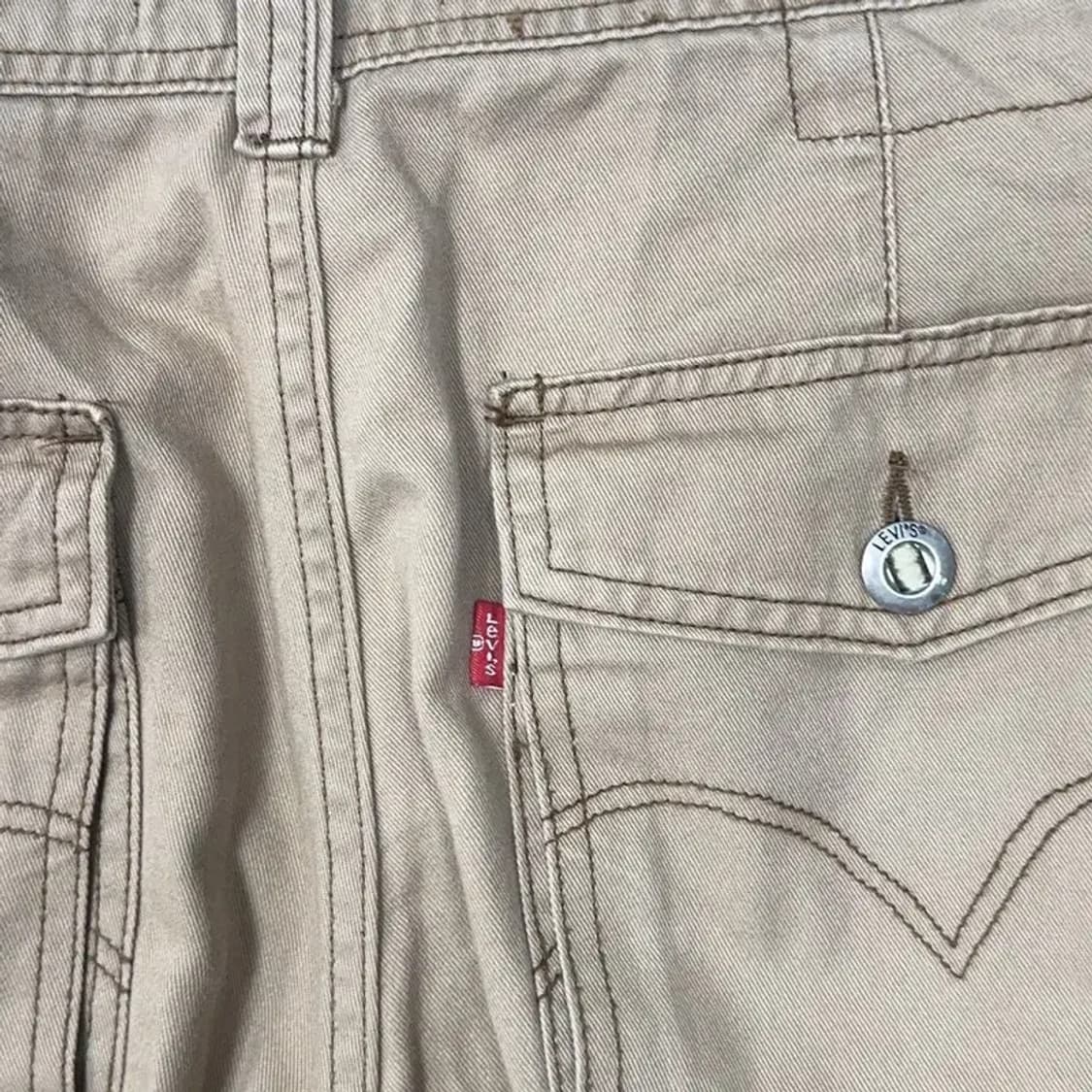 리바이스 베이지 카고 반바지 34 상품이미지6